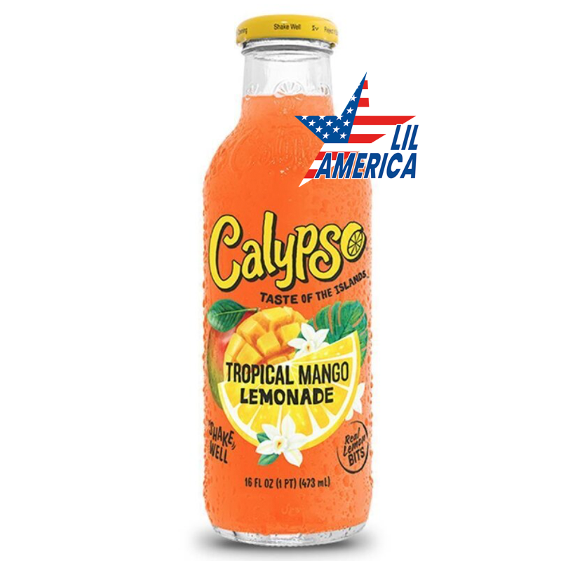 Calypso - Tropical Mango Lemonade - Glasflasche  473ml