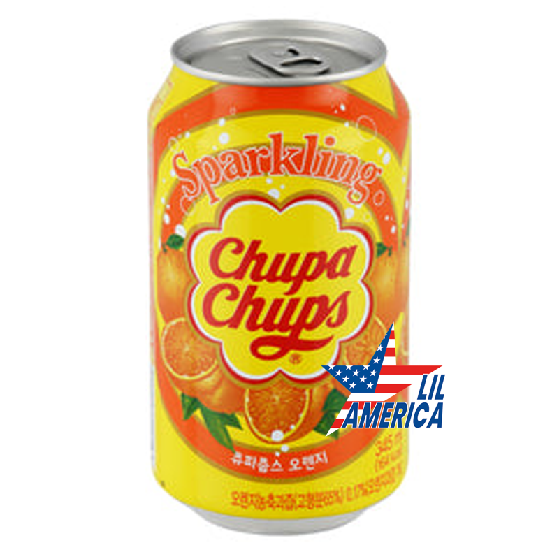 Chupa Chups Soda Orange Flavour 330ml