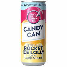 Candy Can Sparkling Rocket Ice Lolly 330ml