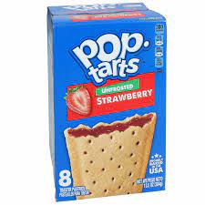 Pop Tarts Unfrosted Strawbeery - 384g
