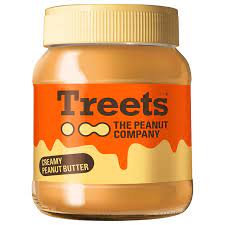Treets Creamy Peanut Butter - 340g