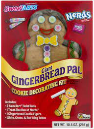 Giant Gingerbread Pal Cookie Decorating Kit - 297g