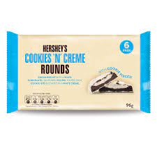 Hersheys Cookies N Creme Rounds - 96g