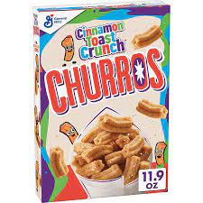 Cinnamon Toast Crunch Churros Cereals