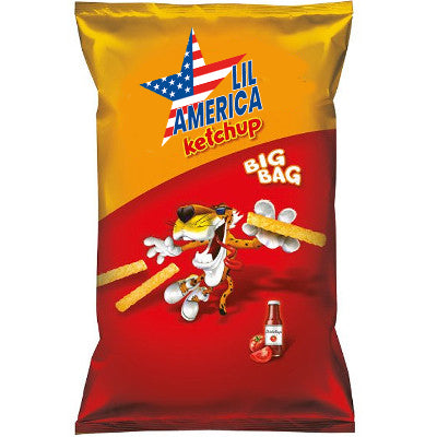 LIL America Ketchup Tiger Chips 85g