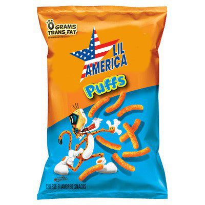 Lil America Puffs Cheese Flavored BIG BAG