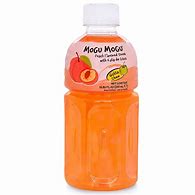 Mogu Mogu Peach with Nata de Coco  320ml
