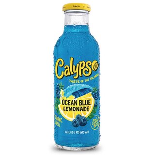 Calypso - Ocean Blue Lemonade - Glasflasche