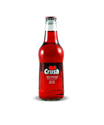 Crush Strawberry Glasflasche 355ml