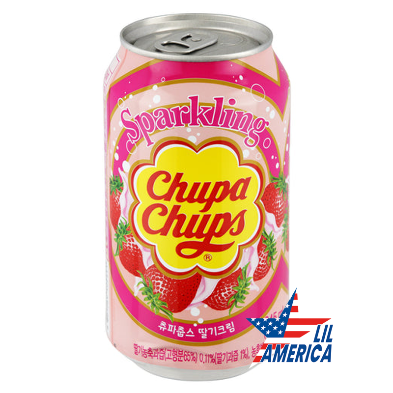 Chupa Chups Strawberry Cream Flavour 330ml