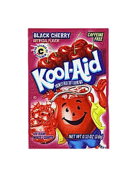 Kool Aid Black Cherry Single 3,6g