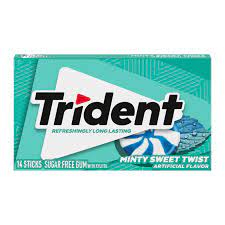 Trident Minty Sweet Twist - 14 Stück