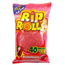 Rip Rolls Strawberry 40g