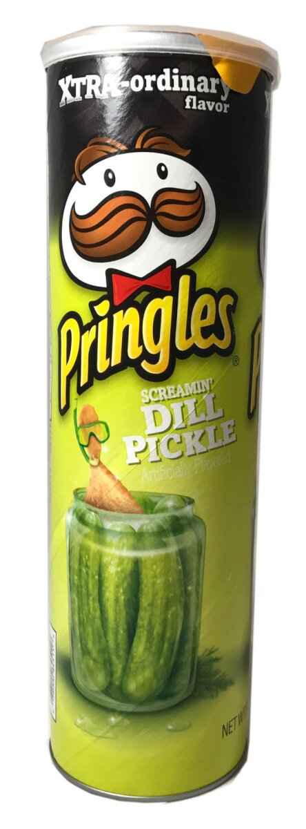 Pringles Screamin Dill Pickle 155g